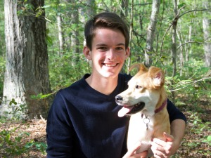 Colin with dog